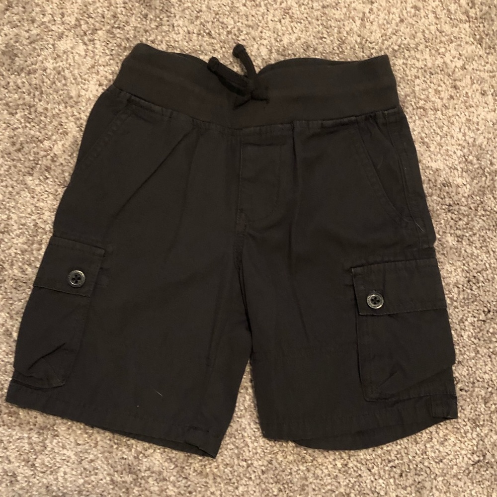 Polo elastic cargo shorts